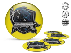 Wheel Badge Tuning Radiant Racing Grid